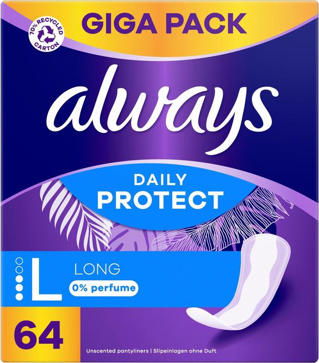 Immagine prodotto Always Protezione quotidiana (64 x, Fodere per mutande)