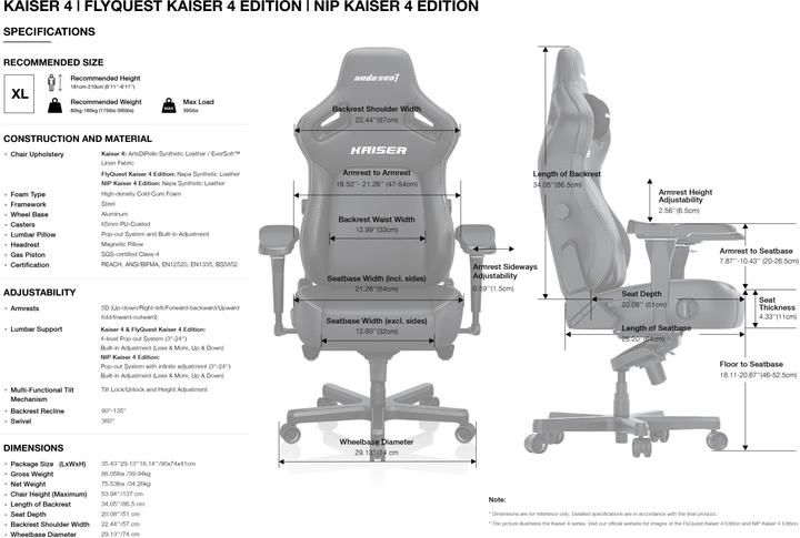 Image du produit Anda seaT Kaiser 4 XL