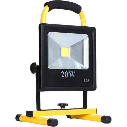 Thumbnail - CoreParts 20W Rechargable LED Floodlight EU plug, RAM Modellspezifisch, Schwarz