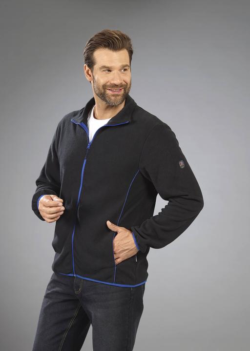Actual product image Terrax Mens Fleece Jacket Size L black/limette (L)