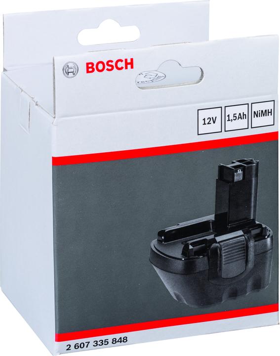 Immagine prodotto Bosch Professional Zubehör Batteria ricaricabile NiMH 12 Volt, 1,5 Ah, pacco batteria O, LD (12 V)