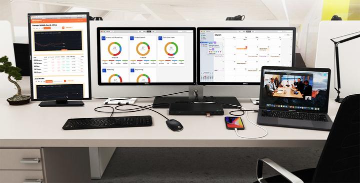 Actual product image i-tec USB 3.0 / USB-C Triple 4K Dock (USB-C, 5 Ports)