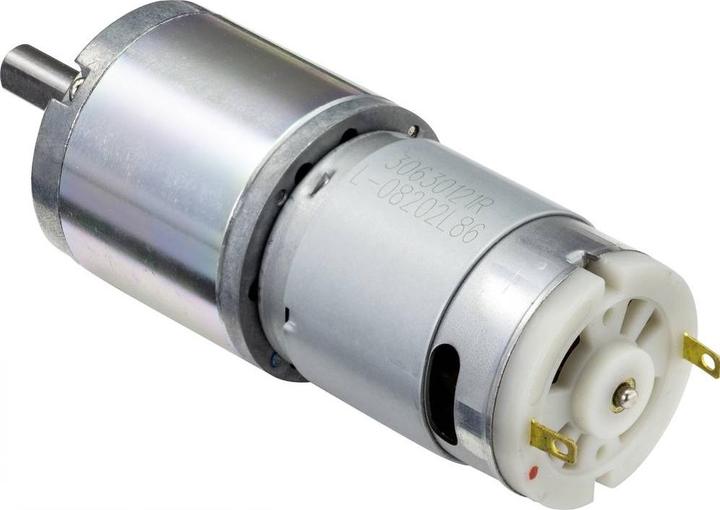 Actual product image Modelcraft 12 V geared motor 1:100 IG320