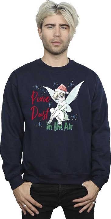 Actual product image Disney Mens Tinker Bell Pixie Dust Sweatshirt (3XL)