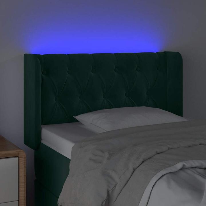Actual product image vidaXL LED Kopfteil (83 x 16 x 88 cm)
