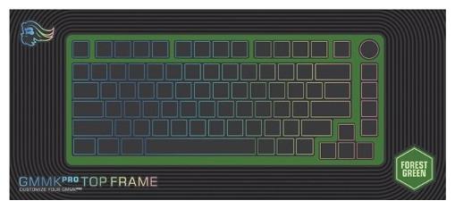 Produktbild Glorious PC Gaming Race GMMK PRO Top Frame