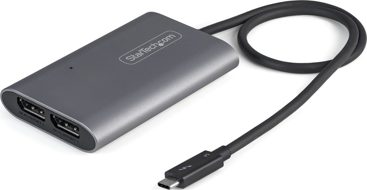 Produktbild StarTech Thunderbolt 3 zu Dual DisplayPort (USB Typ-C, 46 cm)