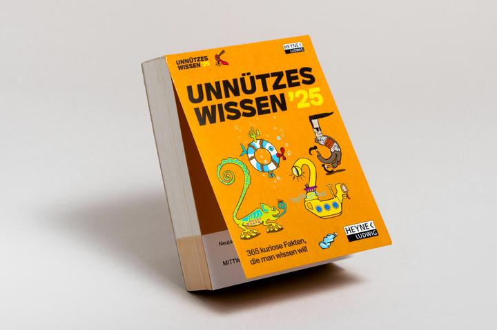Produktbild Heyne Ludwig Unnützes Wissen 2025 (Harter Einband, Deutsch)