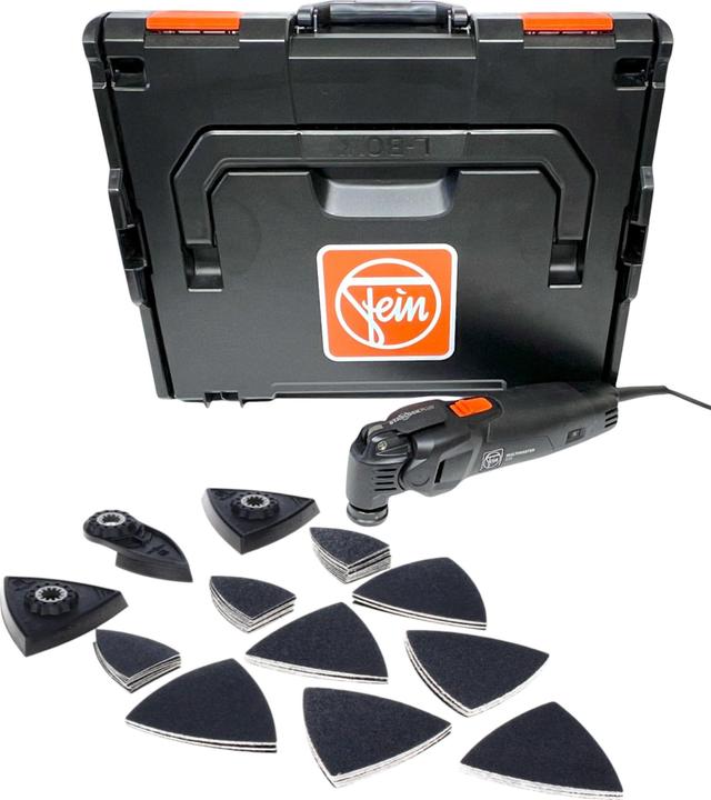 Image du produit Fein Multimaster MM 500 Plus Outil multifonctions 350 W Starlock Plus Black Edition + kit