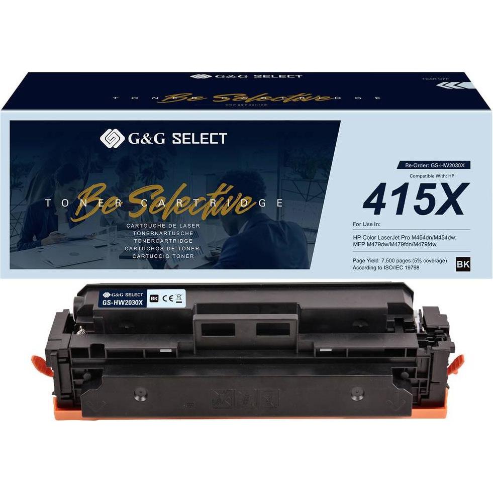 G&G, Toner, Toner ersetzt HP 415X Kompatibel Schwarz W2030X GS-HW2030X(415X)