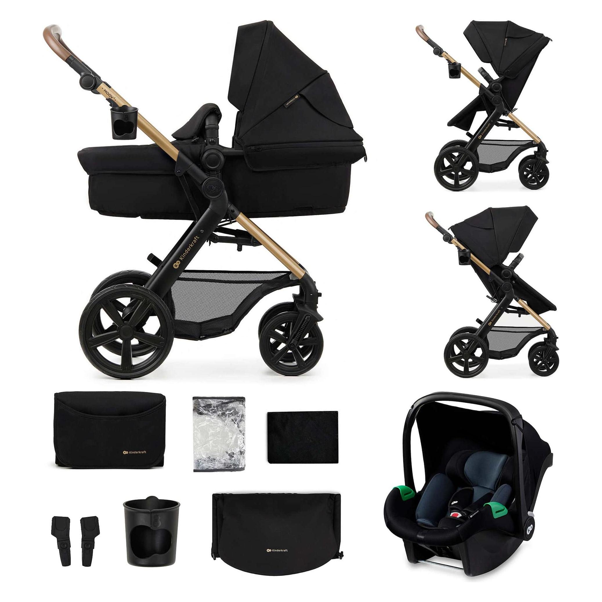 KinderKraft, Kinderwagen, Moov 2 Eva 3in1
