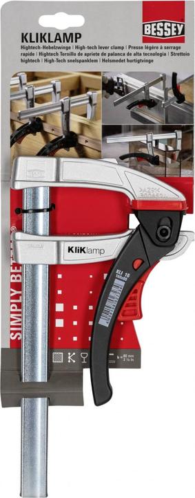 Actual product image Bessey Light clamp KLIKLAMP KLI16 (160 mm)