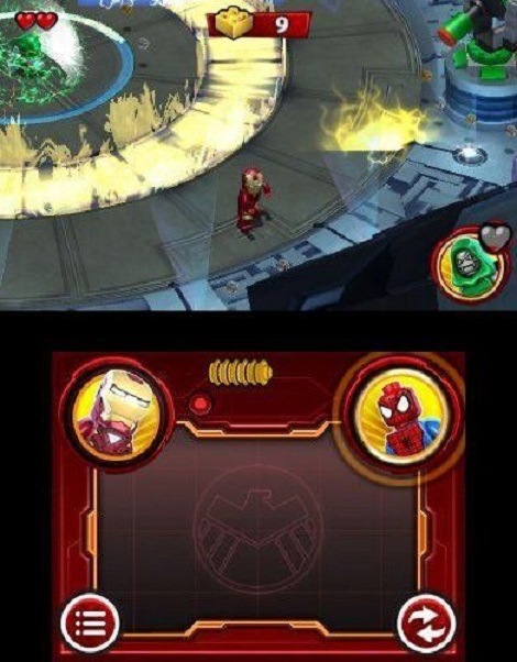 Actual product image WB Lego Marvel Super Heroes (3DS, Multilingual)