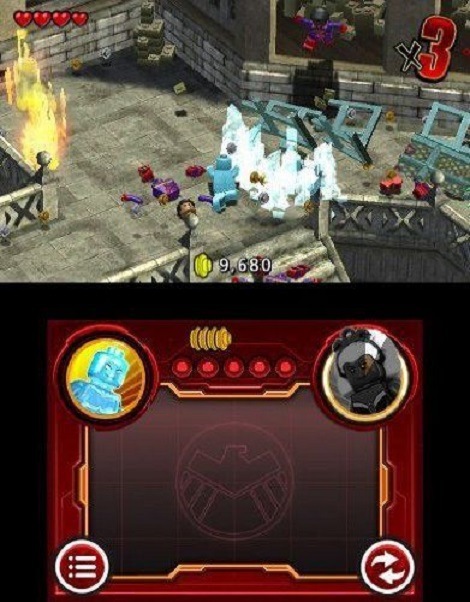 Actual product image WB Lego Marvel Super Heroes (3DS, Multilingual)