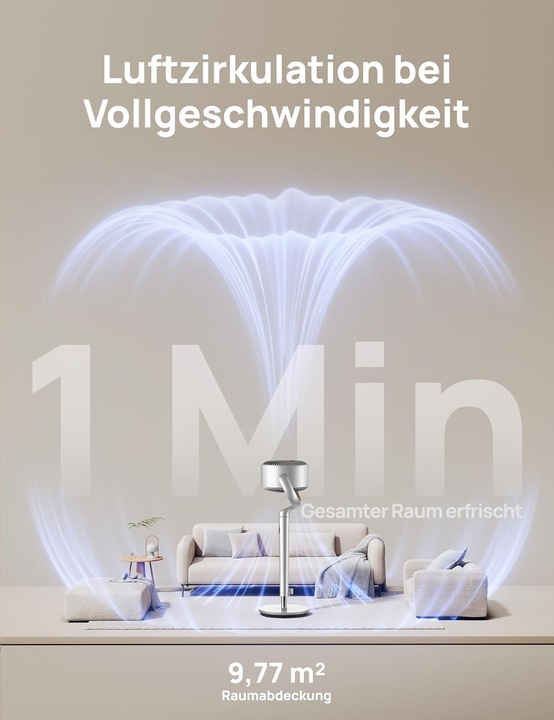 Produktbild Dreo Smart Standventilator mit RGB Light (20 dB)