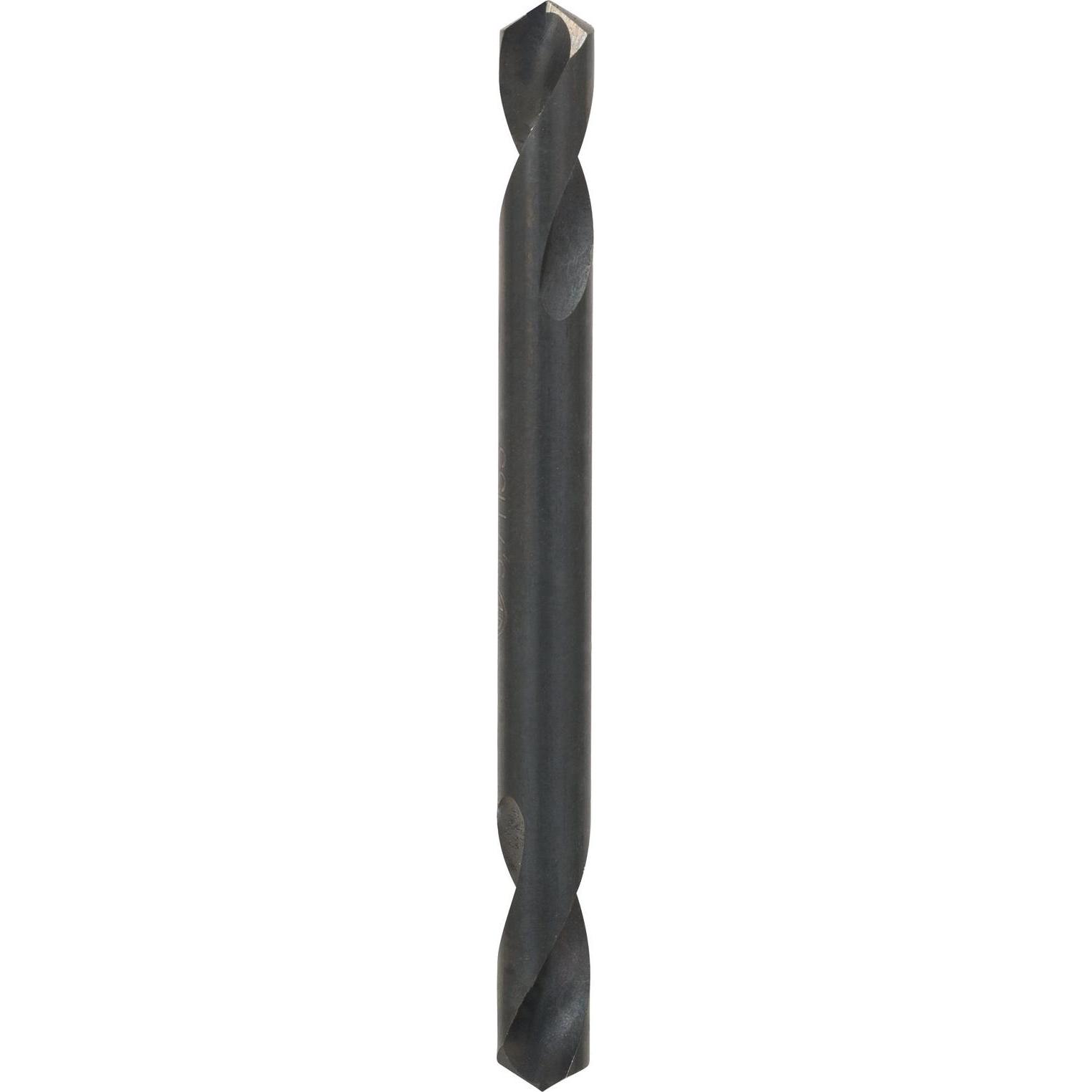 Bosch Professional Zubehör, Bohrereinsatz, Doppelendbohrer HSS-G, 5,7 x 19 x 66 mm, 10er-Pack (5.7 mm)
