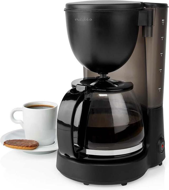 Produktbild Nedis Coffee Maker Maximum capacity: 1.25 l Number of cups at once: 10 Keep warm feature Black