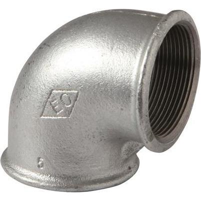 Atusa, Rohrverbindungstechnik, Deutschland GmbH Temperguss Winkel Nr. 90 schwarz, 90 Grad, I/I 11/4" (Winkelverbindung)