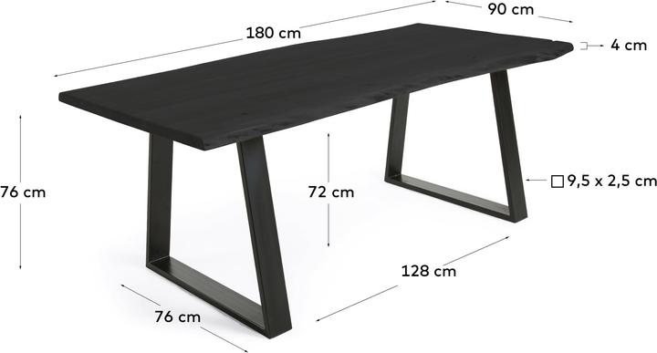 Actual product image Kave Home Alaia (180 x 90 cm)