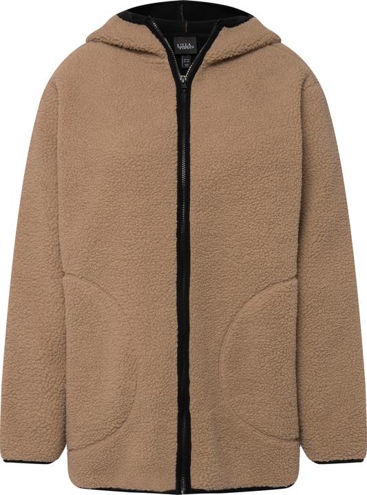Produktbild Ulla Popken Teddyjacke, Kapuze, Reissverschlusstaschen, Steppnähte (62)