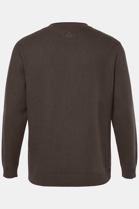 Produktbild JP1880 JP AWARE Pullover, recycelte Materialien, Strukturstrick, bis 7 XL (4XL)