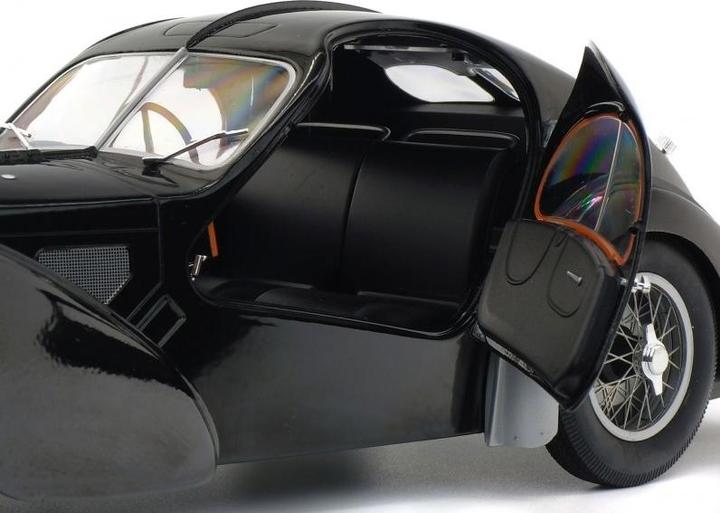 Produktbild Solido 1:18 Bugatti Atlantic schwarz