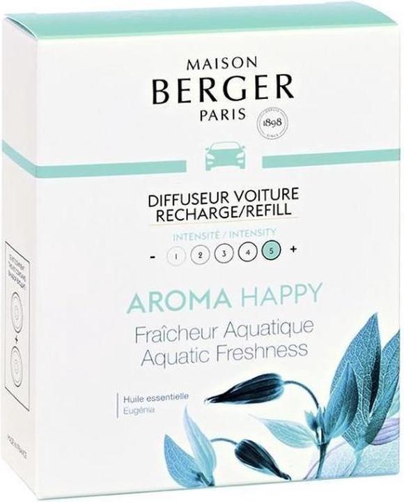 Maison Berger Nachfüllung Happy, Aquatische Frische 2 Stück