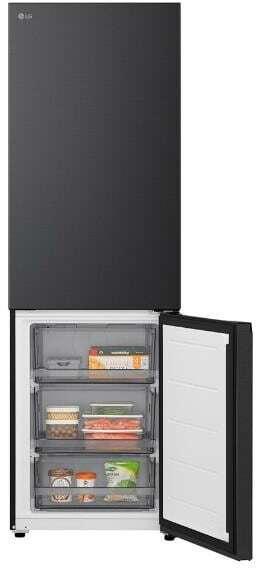 Actual product image LG Einbau-Kühl-Gefrierkombination GBBS312BEV Schwarz (333 l)