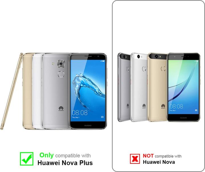 Image du produit Cadorabo Flip comme Invisible Cover (Huawei Nova Plus)