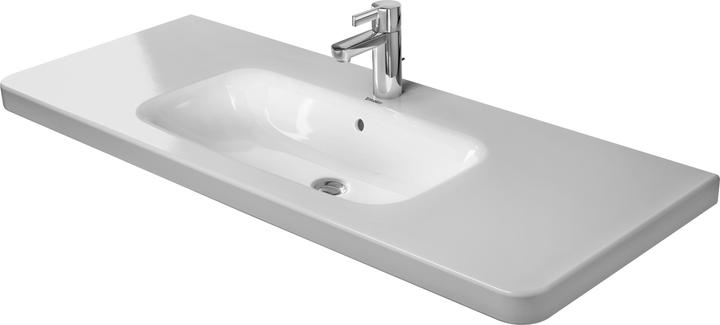Image du produit Duravit Lavabo pour meuble DURASTYLE avec lavabo HLB 1200x480mm 1 robinetterie blanc WG (480 mm, 1200 mm)