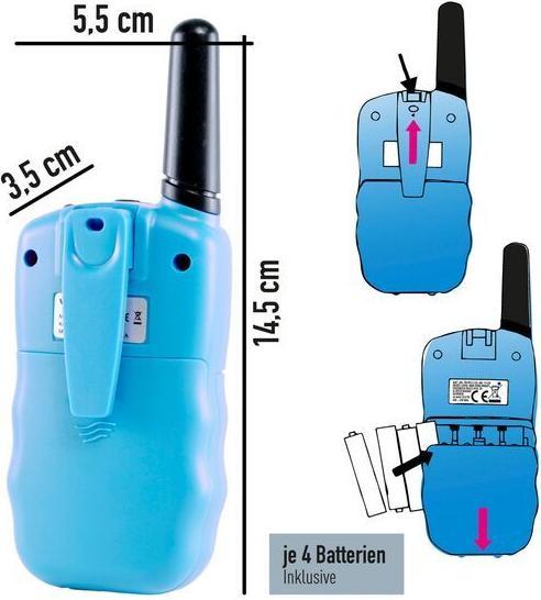 Produktbild X4 Tech 701953 PMR-Funkgerät 2er Set (3 km)