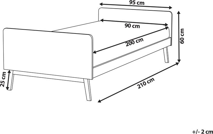 Produktbild Beliani Bonnac (90x200)