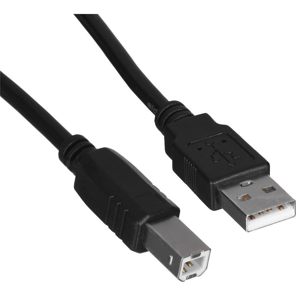 Lanberg Kabel CA-USBA-10CC-0018-BK (USB 2.0 M (1.80 m, USB 2.0), USB Kabel