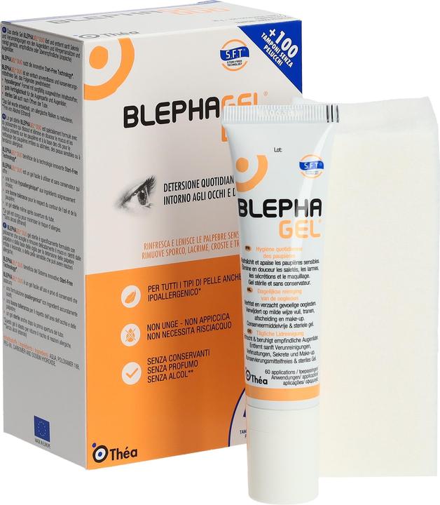 Actual product image Théa Blephagel Duo (Eye care gel, Day)