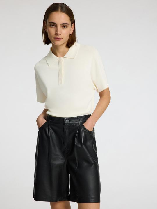 Actual product image Selected Femme Kurzarm Polohemd aus Strick (S)