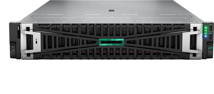 Actual product image HP HPE DL385 G11 9015, 64GB, 2 x 480GB SSD, RPS (64 GB, Rack Server)