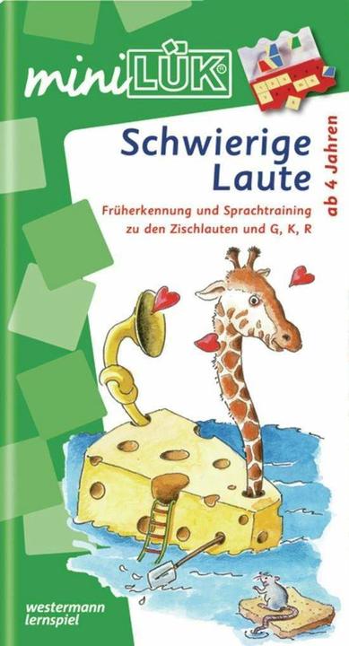 Produktbild miniLÜK. Schwierige Laute ab 4 Jahren (Deutsch, Heiner Müller, 2008)