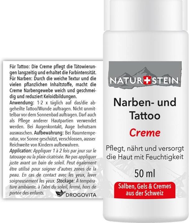 Image du produit Naturstein Narben- und Tattoo (50 ml, Crème)