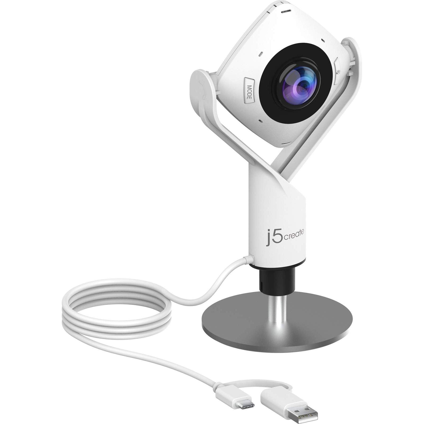 j5Create HD-Videokonferenzkamera, Konferenzgerät, Weiss