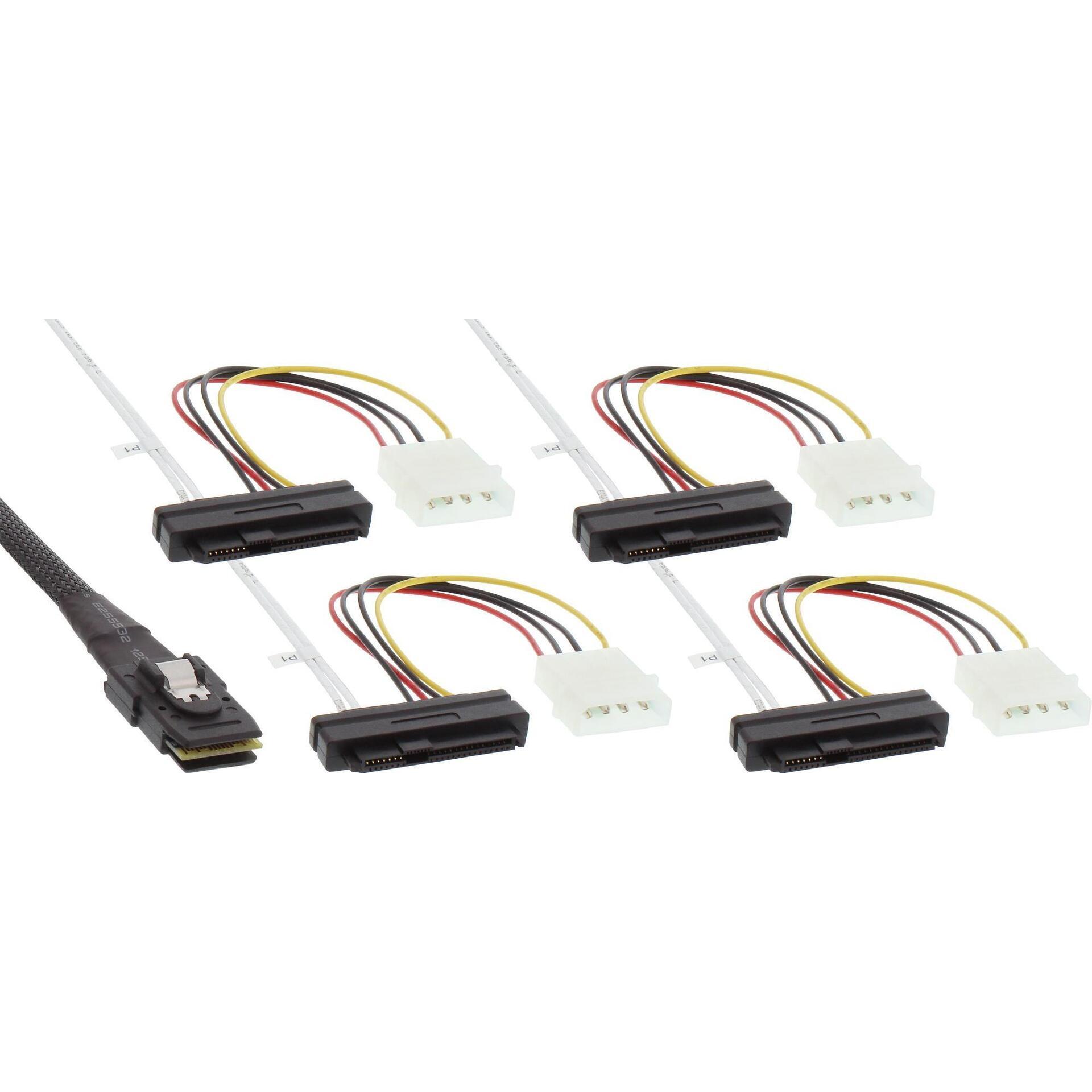 InLine SAS Anschlussk., Interne Kabel (PC)