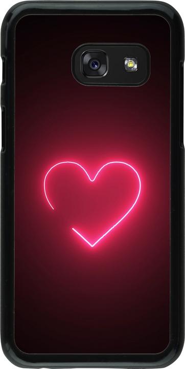 Actual product image PhoneLook Cover Valentine 2023 single neon heart (Samsung Galaxy A3 (2017))