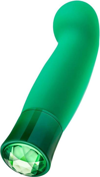 Actual product image Blush Oh My Gem - Enchangting - 5.5" Puria Silicone G Spot Vibrator - 5 Speeds & 5 Unique Vibrating