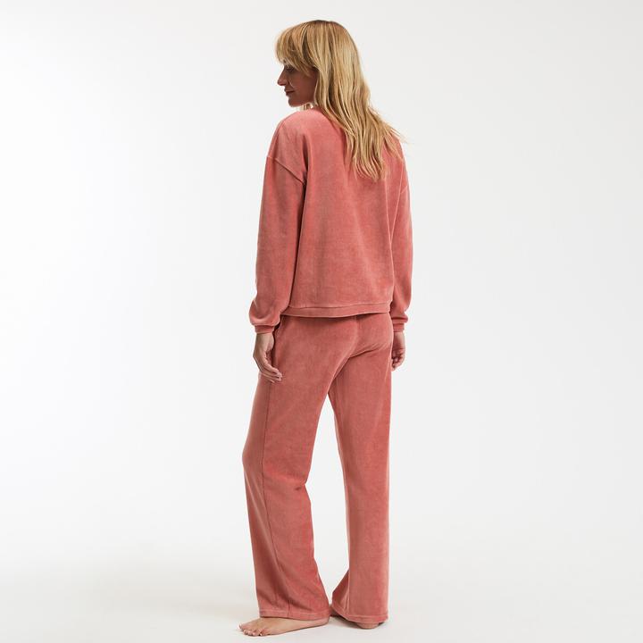 Actual product image La Redoute Collections Pyjama aus Cordsamt (42)