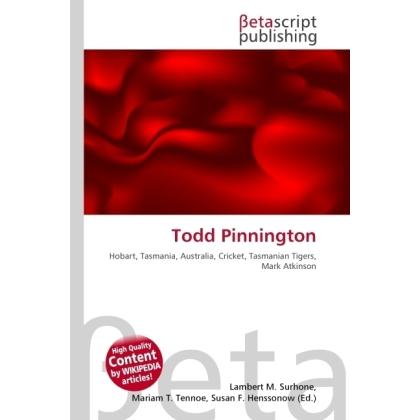 Thumbnail - Todd Pinnington, Ratgeber von Lambert M. Surhone, Miriam T. Timpledon, Susan F. Marseken