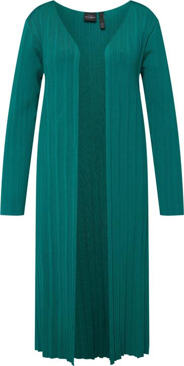 Actual product image Ulla Popken Open Form Ribbed Knit Cardigan Sweater (46, 48)
