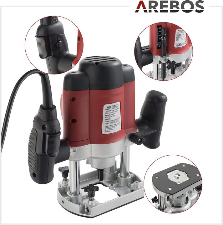 Actual product image Arebos Router