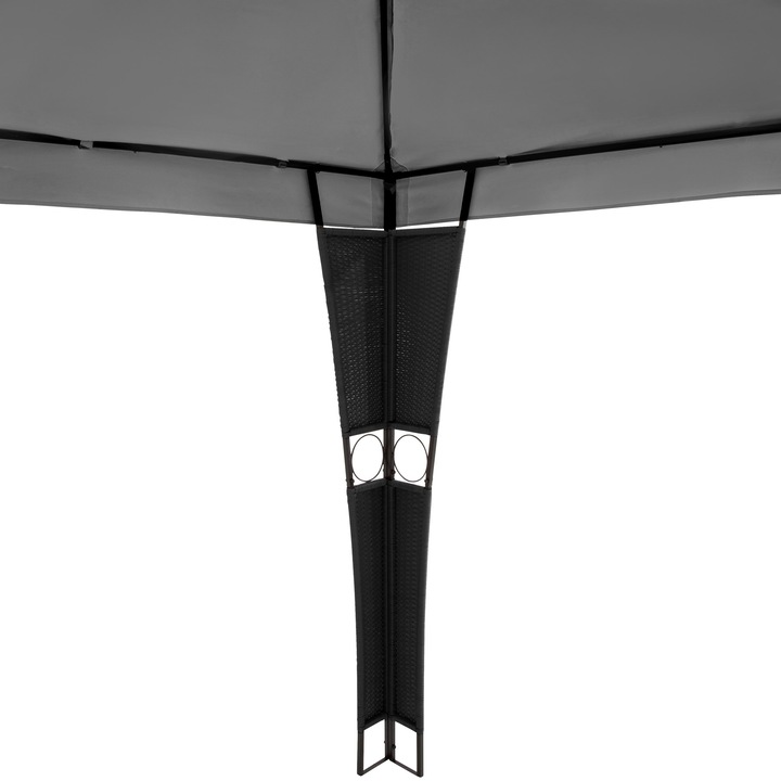 Image du produit tectake Pavillon de jardin en rotin (400 cm, 300 cm)