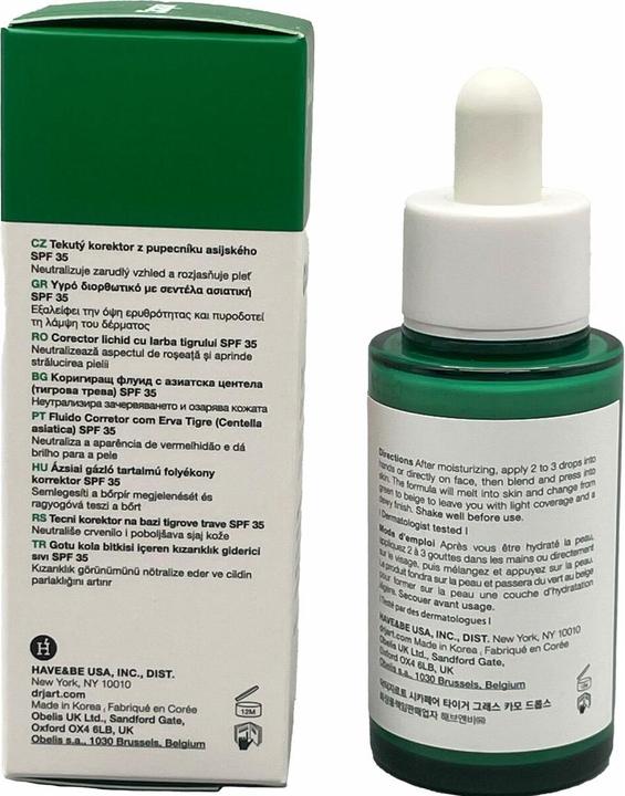 Image du produit Dr. Jart+ Dr.Jart+ Cicapair Tiger Grass Camo Drops (30 ml)