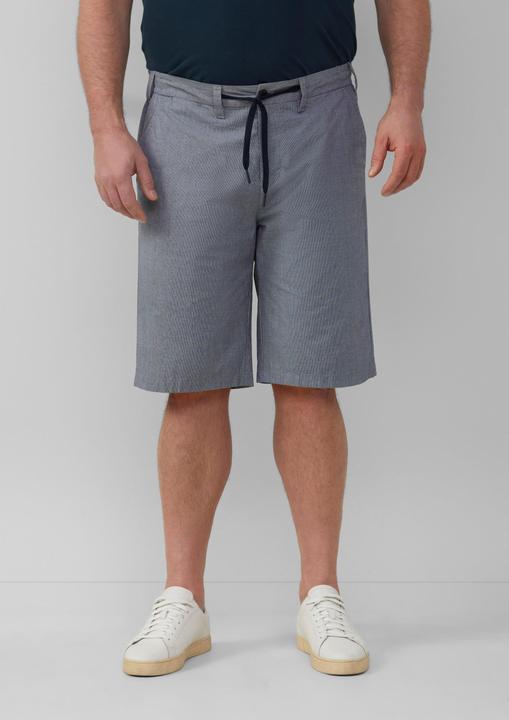 Produktbild S.Oliver Bermuda Chino-Shorts aus Baumwollstretch in melierter Optik (46)