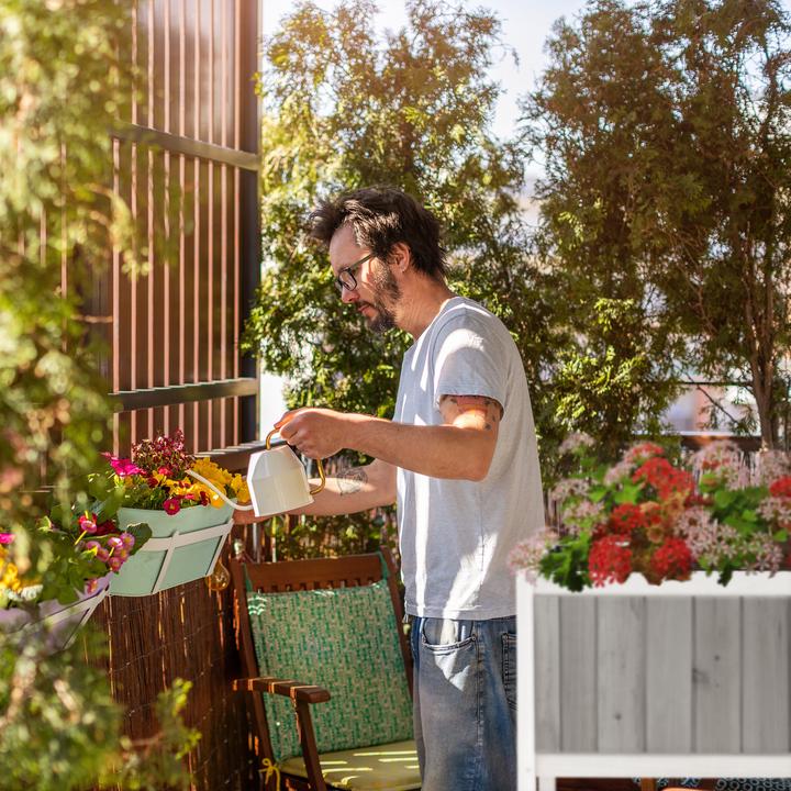 Actual product image Relaxdays Raised Planter